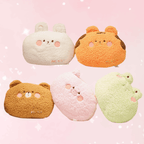 Kawaii Animal Plush Pillow - Puppy's Aesthetics