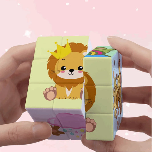 3x3 Magic Cube – Classic Brain Teaser Toy - Puppy's Aesthetics