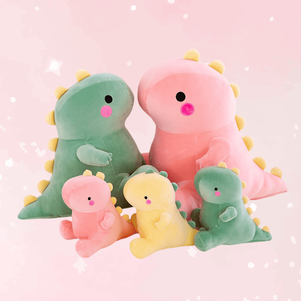 Kawaii Dinosaur Plushie - Puppy's Aesthetics