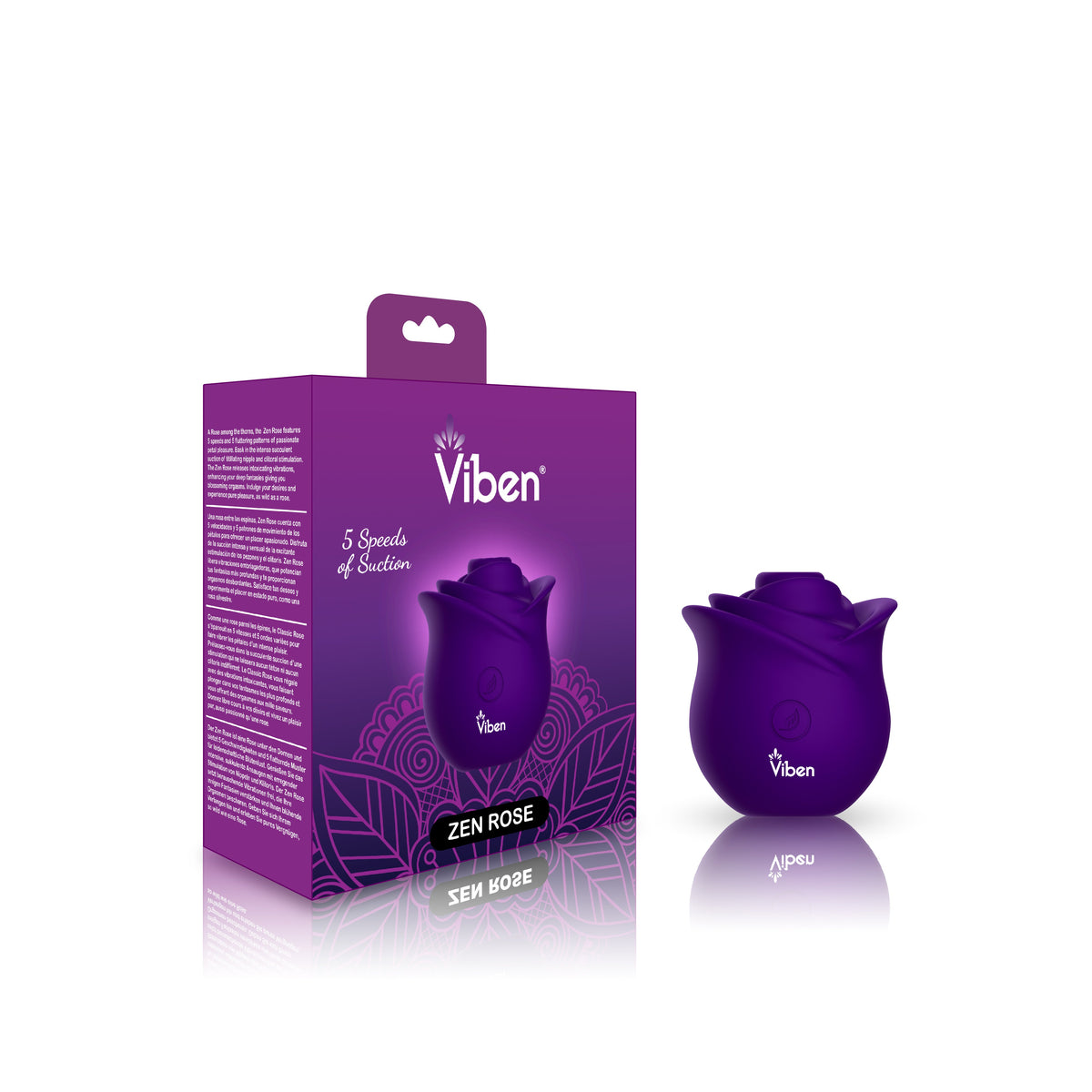 Viben Zen Rose Strong Clitoral Stimulator