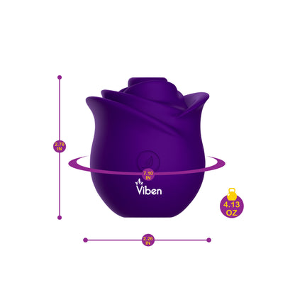 Viben Zen Rose Strong Clitoral Stimulator