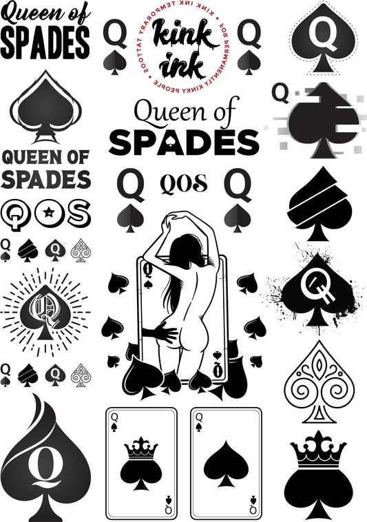 Queen of Spades (Mega Sheet) - Puppy's Aesthetics