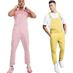 Sweet Step Unisex Pastel Overalls