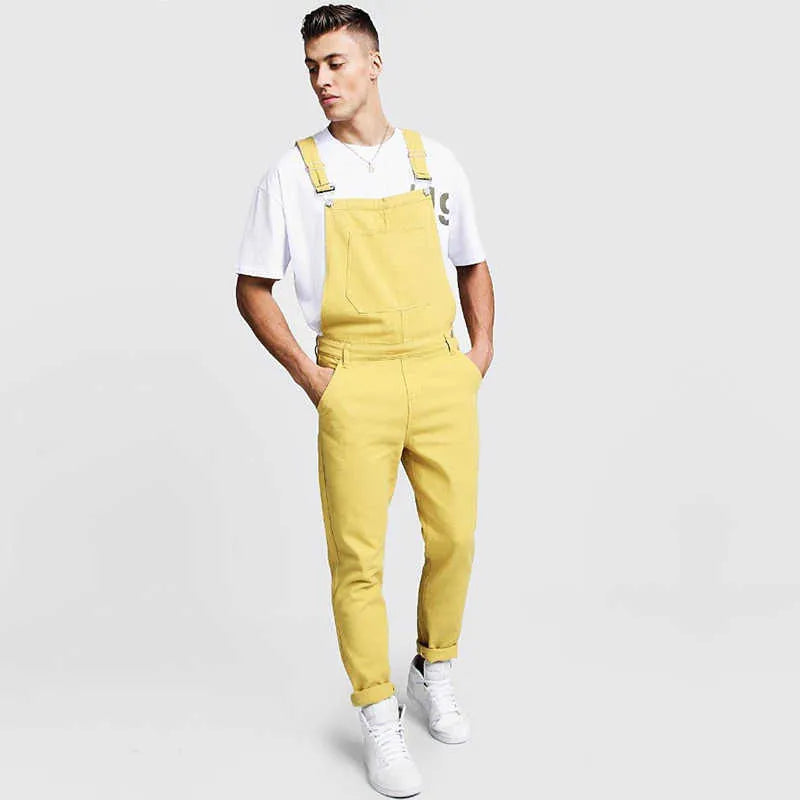Sweet Step Unisex Pastel Overalls