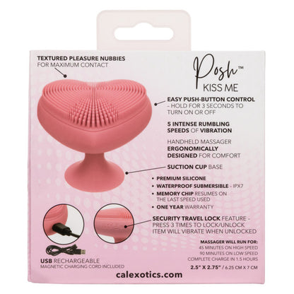 Posh Kiss Me Personal Massager - Pink