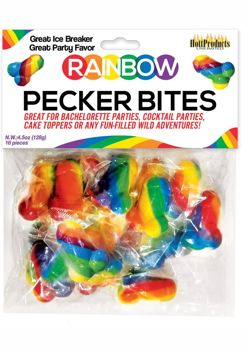 Rainbow Pecker Bites Fruit Candy