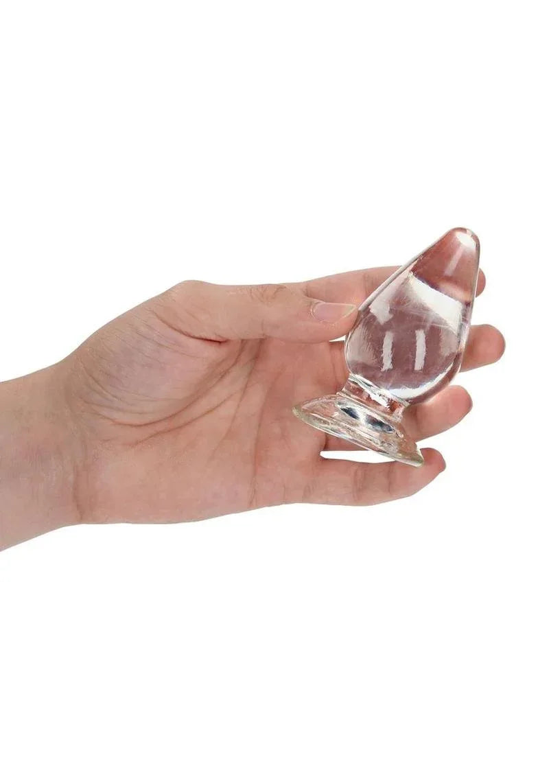 RealRock Crystal Clear Anal Plug - Puppy's Aesthetics