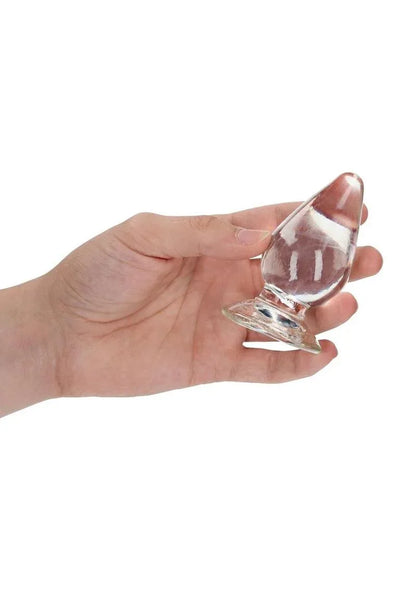 RealRock Crystal Clear Anal Plug - Puppy's Aesthetics