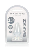 RealRock Crystal Clear Anal Plug