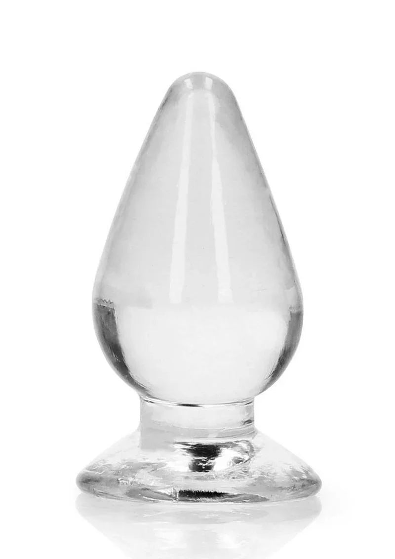 RealRock Crystal Clear Anal Plug - Puppy's Aesthetics
