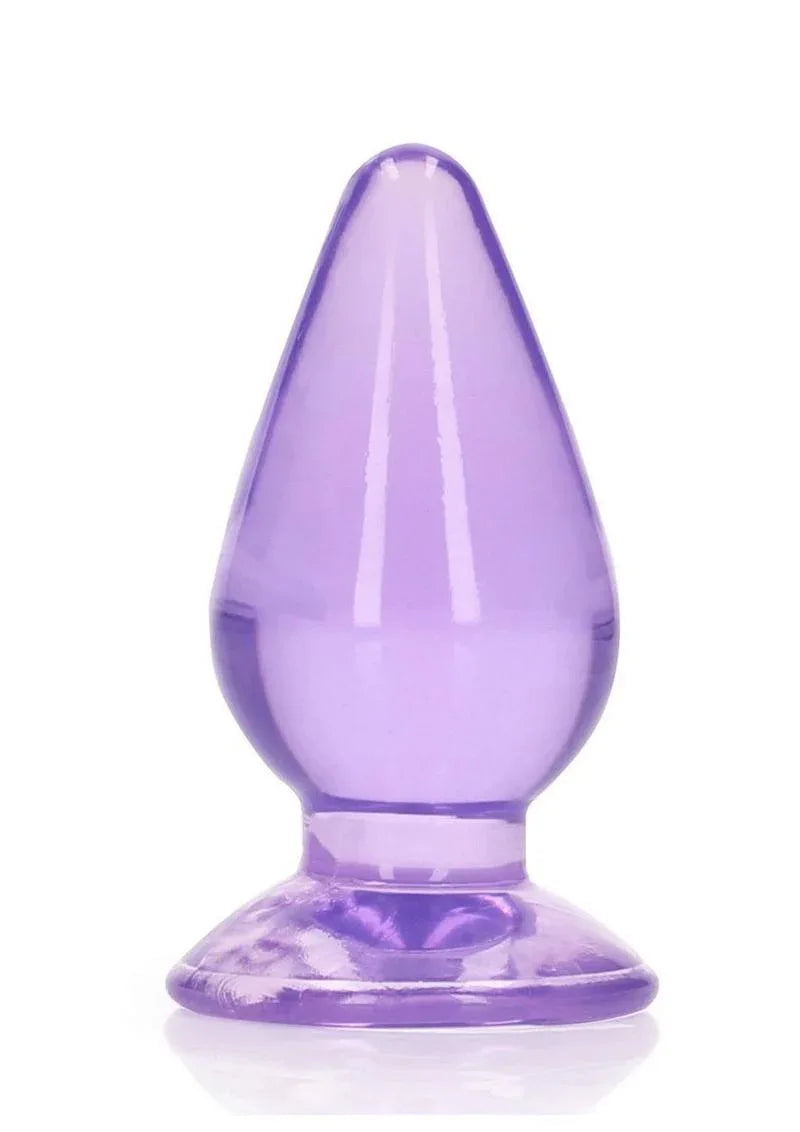 RealRock Crystal Clear Anal Plug - Puppy's Aesthetics