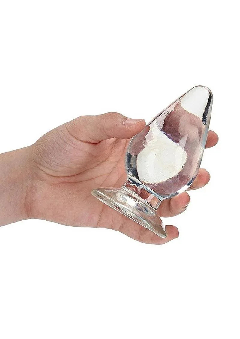RealRock Crystal Clear Anal Plug - Puppy's Aesthetics