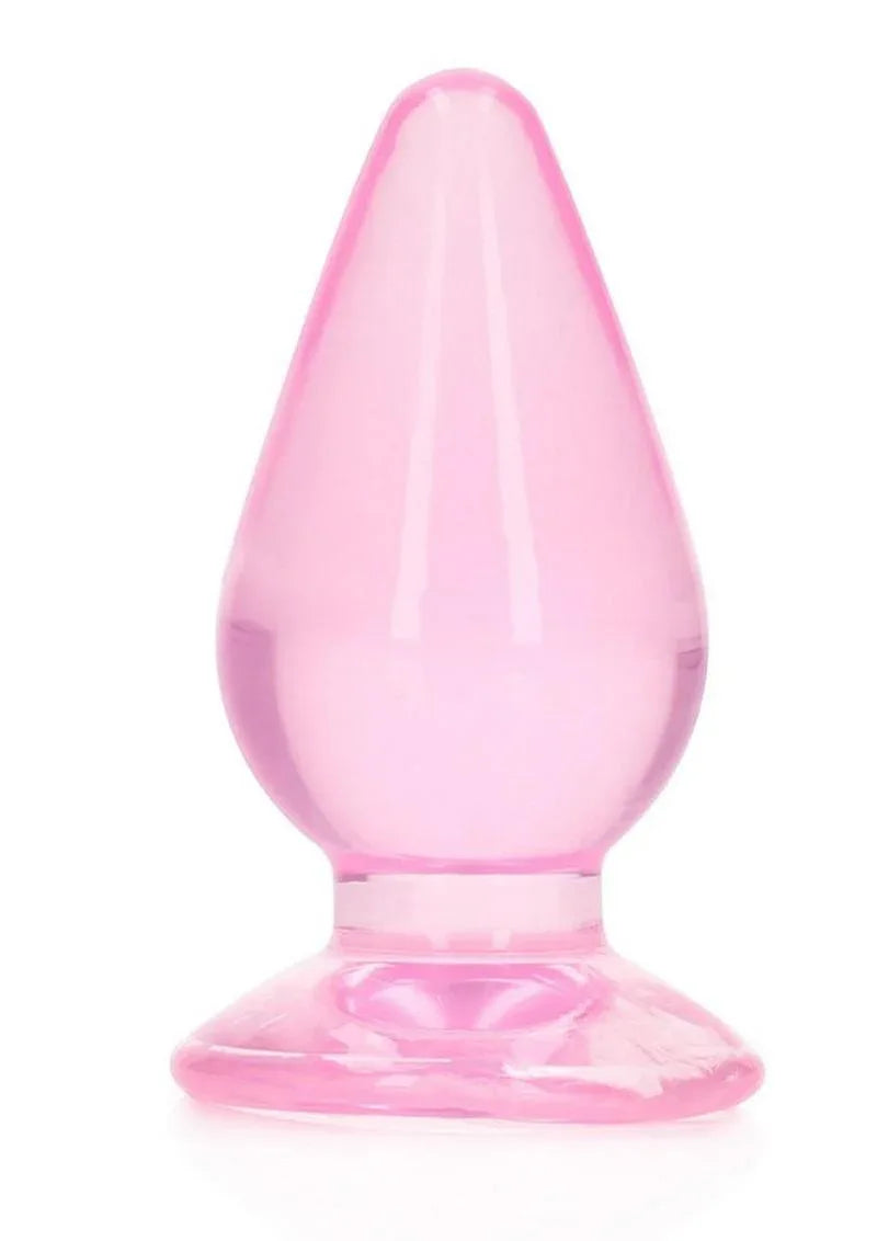 RealRock Crystal Clear Anal Plug - Puppy's Aesthetics