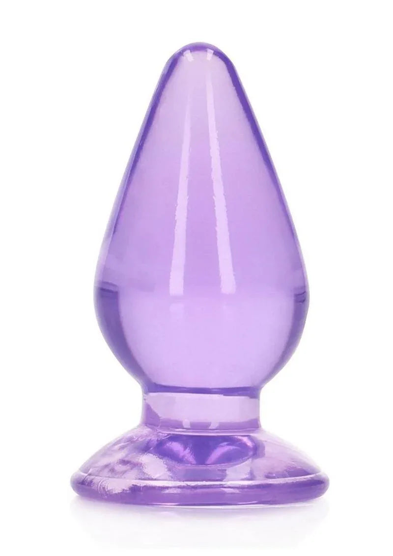 RealRock Crystal Clear Anal Plug - Puppy's Aesthetics