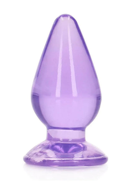 RealRock Crystal Clear Anal Plug - Puppy's Aesthetics