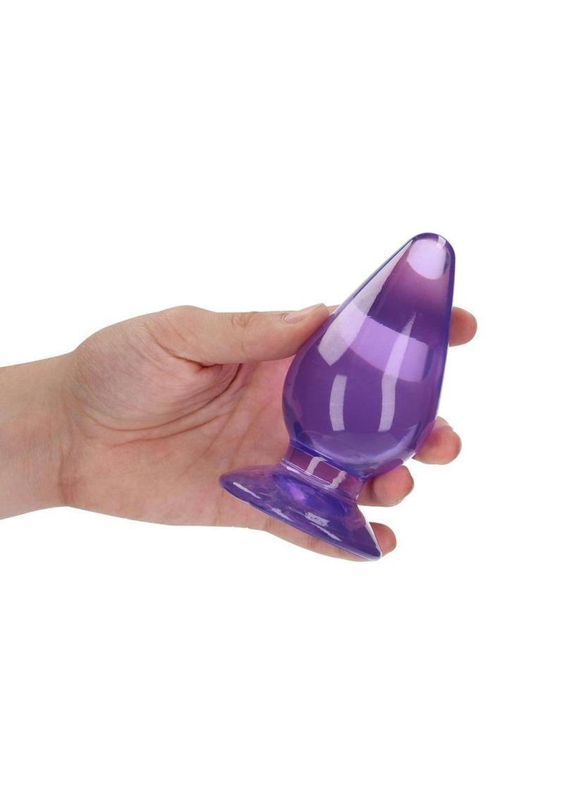 RealRock Crystal Clear Anal Plug