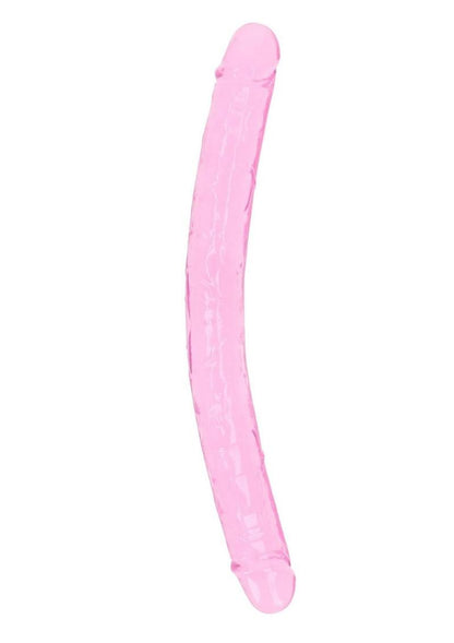 Pink Crystal Clear Double Dong