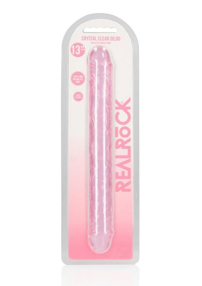 Pink Crystal Clear Double Dong