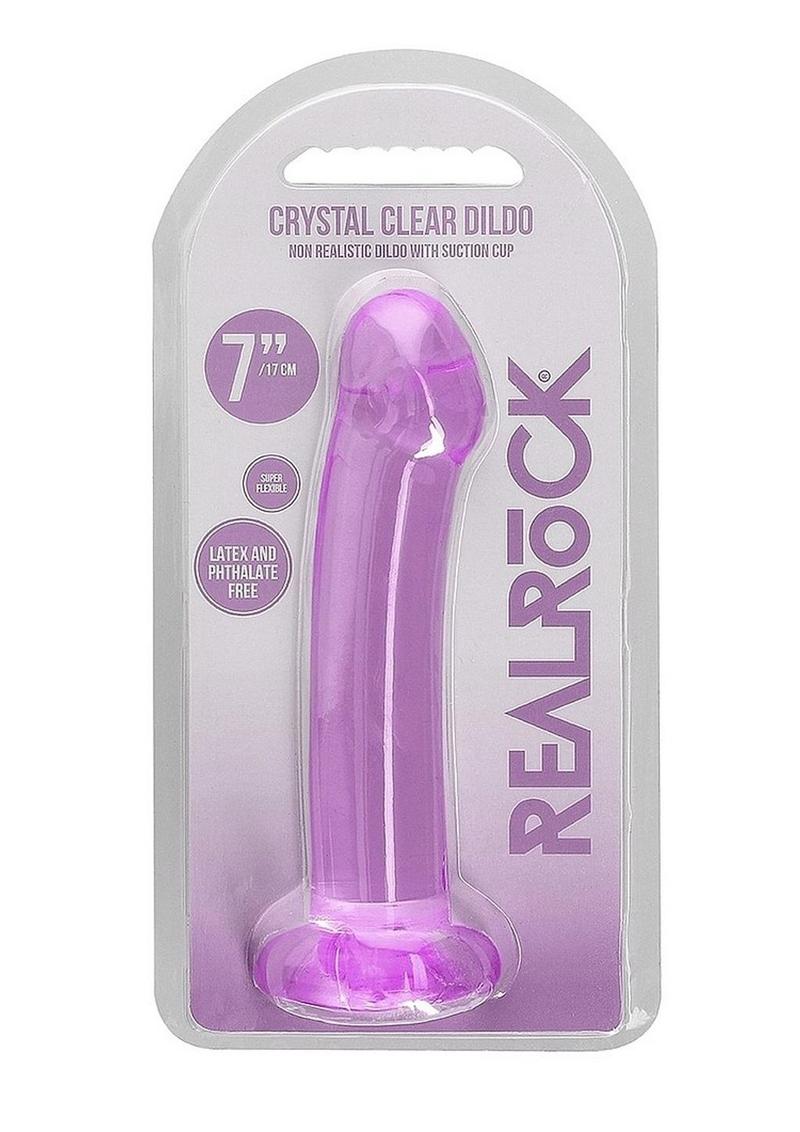 RealRock Crystal Clear Realistic Dildo