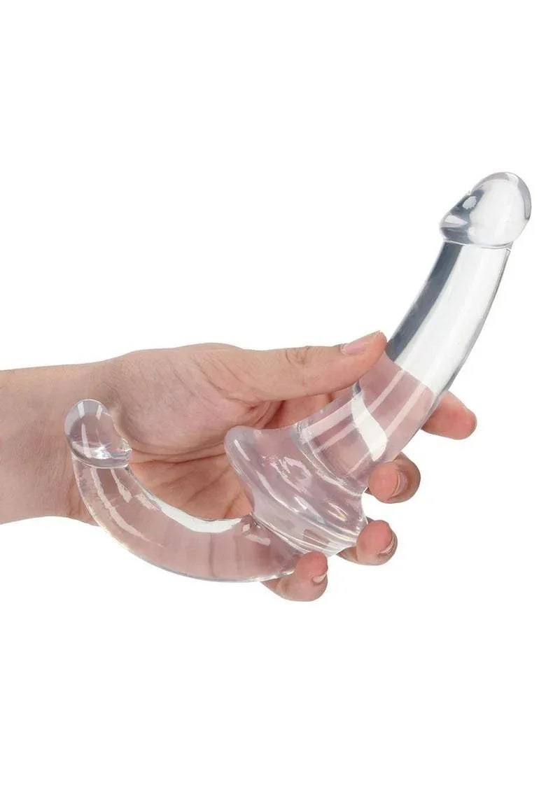 RealRock Crystal Clear Strapless Strap-On - Puppy's Aesthetics