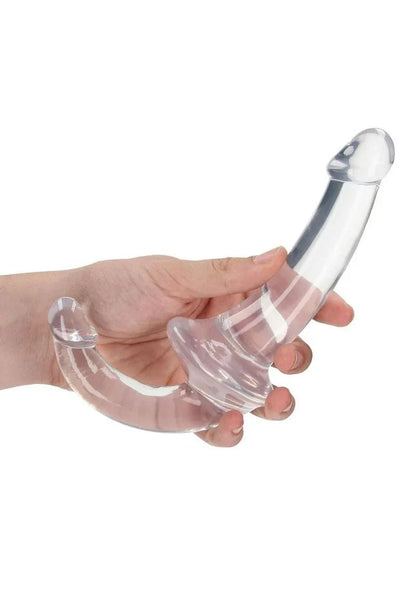 RealRock Crystal Clear Strapless Strap-On - Puppy's Aesthetics