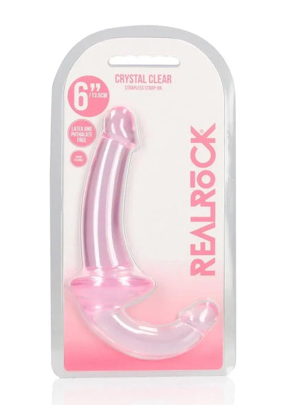 RealRock Crystal Clear Strapless Strap-On - Puppy's Aesthetics