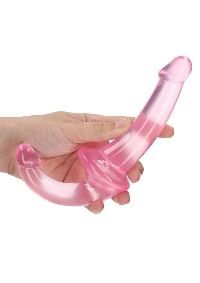 RealRock Crystal Clear Strapless Strap-On - Puppy's Aesthetics