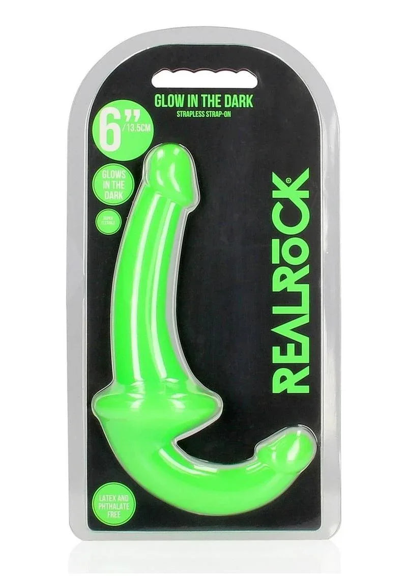 Realrock Strapless Strap Glow Dildo - Puppy's Aesthetics