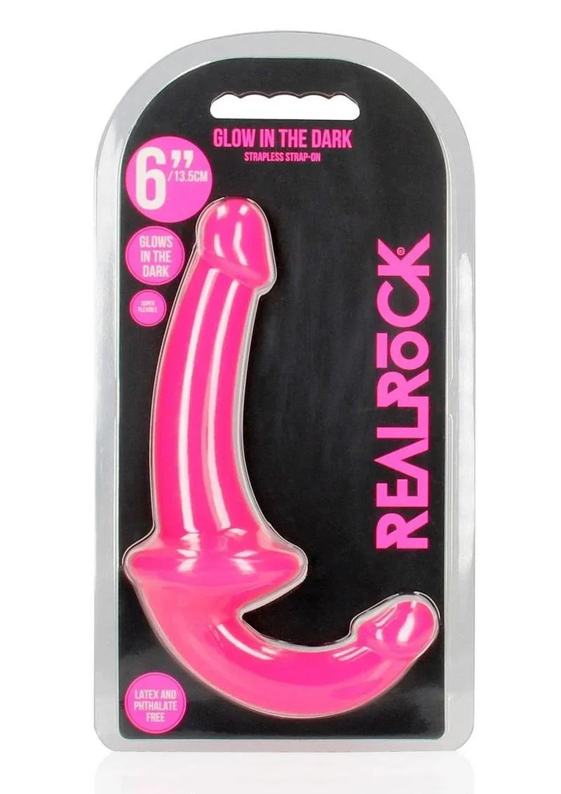 Realrock Strapless Strap Glow Dildo - Puppy's Aesthetics