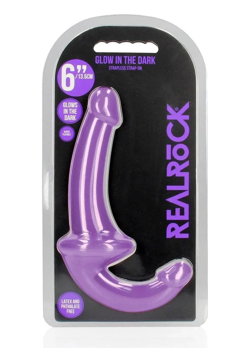Realrock Strapless Strap Glow Dildo - Puppy's Aesthetics
