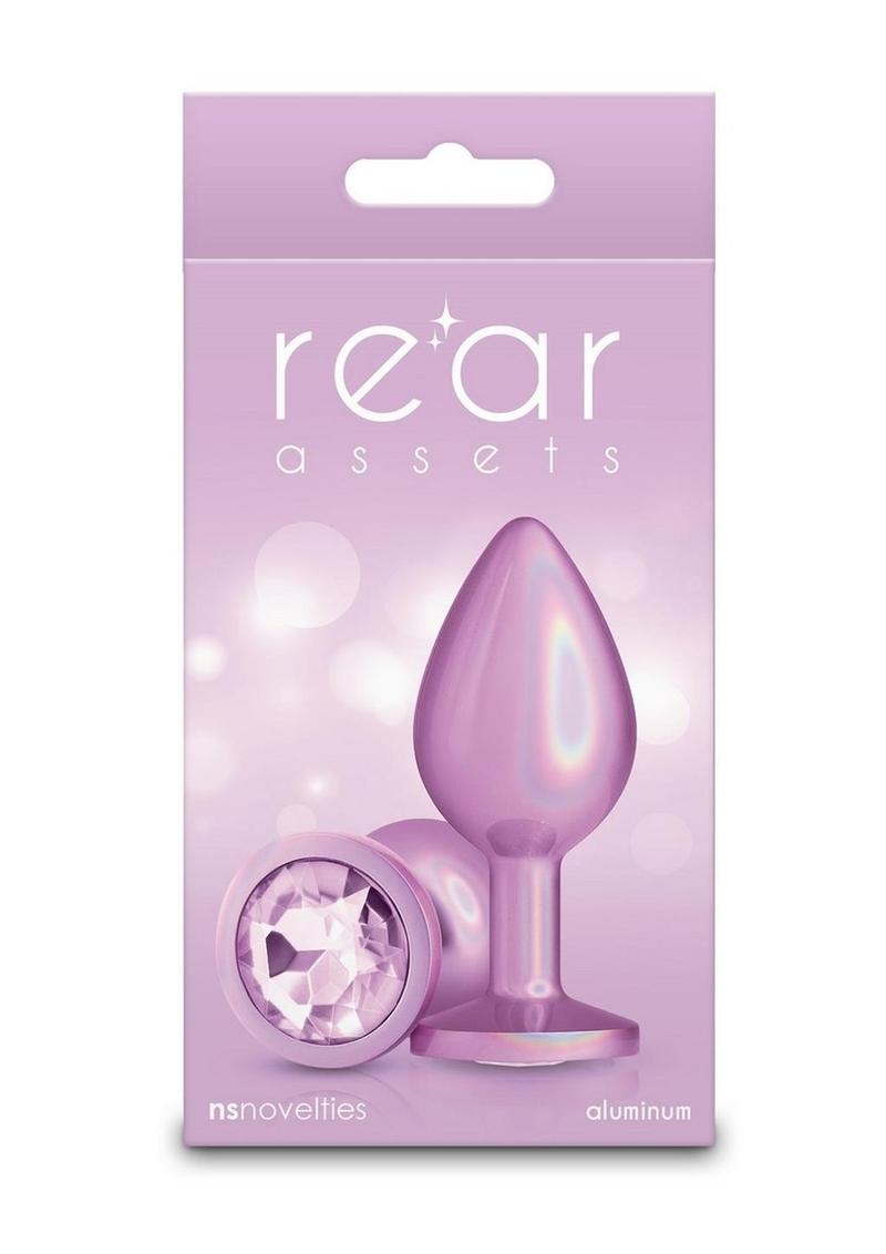 Medium Iridescent Aluminum Anal Plug
