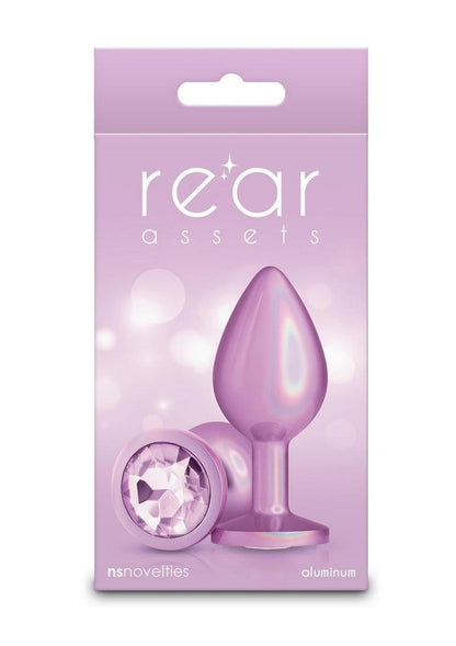 Medium Iridescent Aluminum Anal Plug