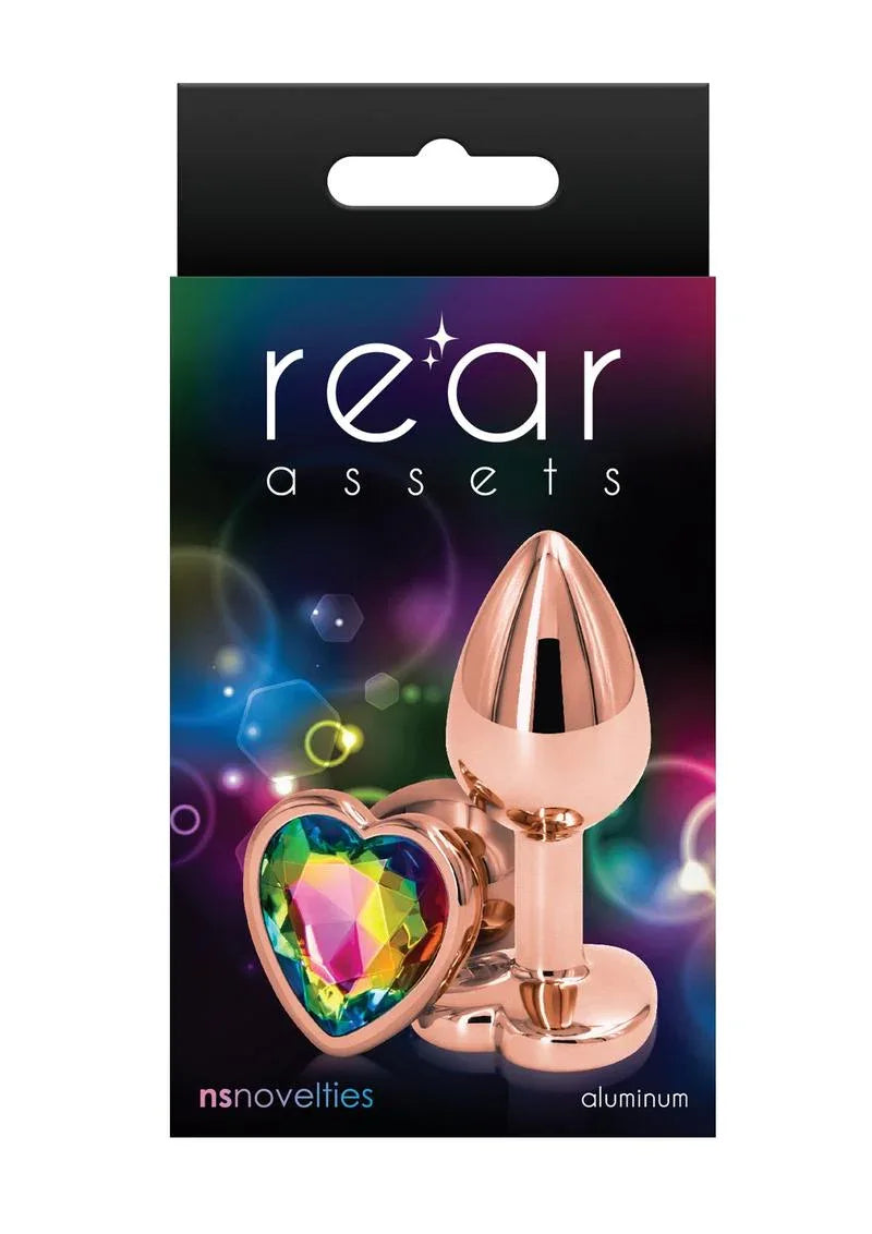 Rose Gold Heart Anal Plug (Colors) - Puppy's Aesthetics
