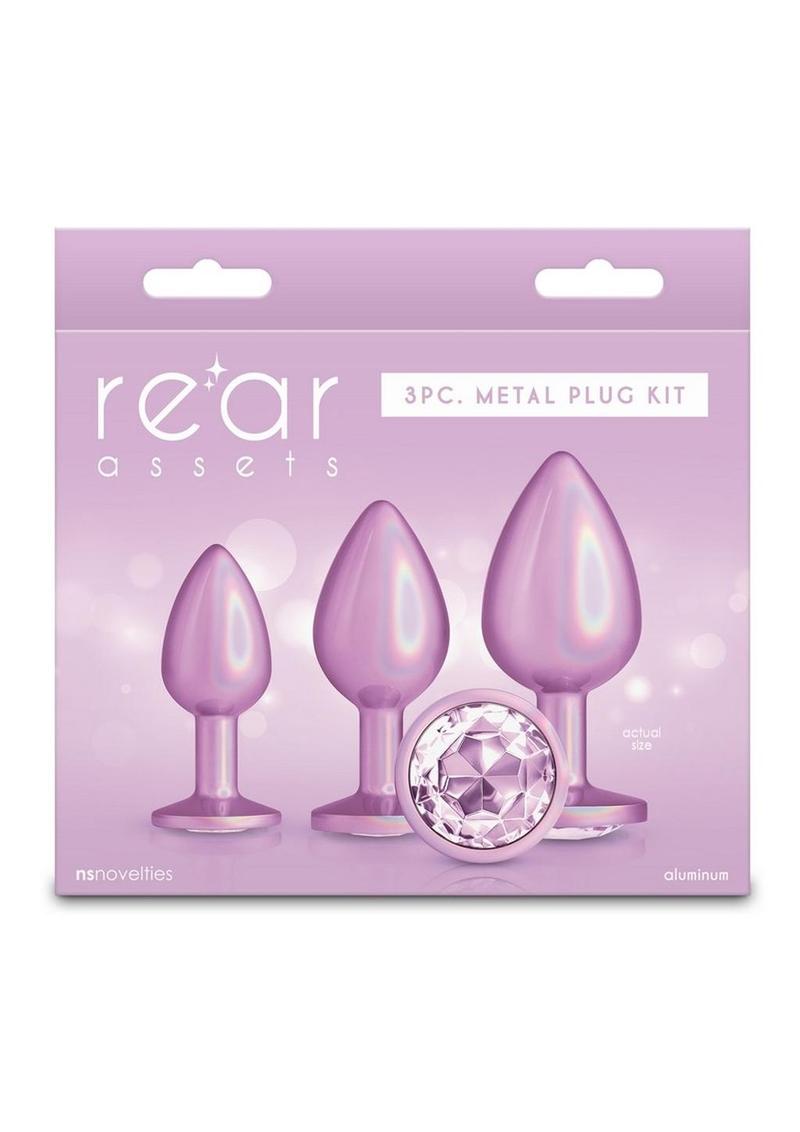 Rear Assets Trainer 3-Piece Anal Plug Kit