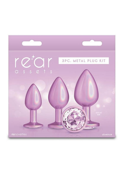Rear Assets Trainer 3-Piece Anal Plug Kit