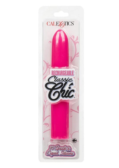 Rechargeable Classic Chic Silicone Vibrator