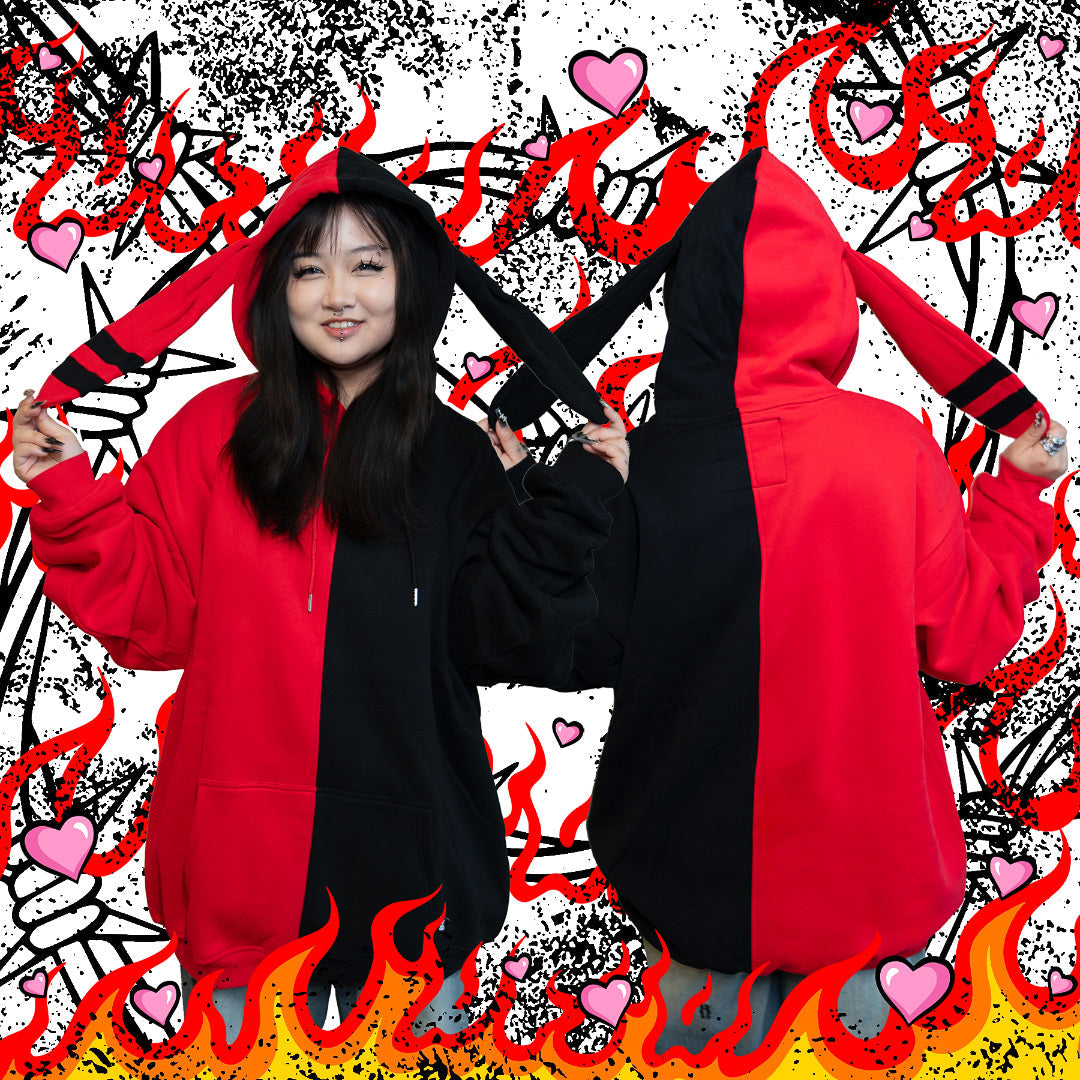 Bunny Ear Hoodie (Colors)