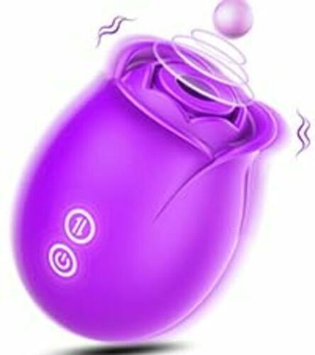 Rosy Whispers – Dual Stimulation Rose Toy with Sucking + G-Spot Vibes