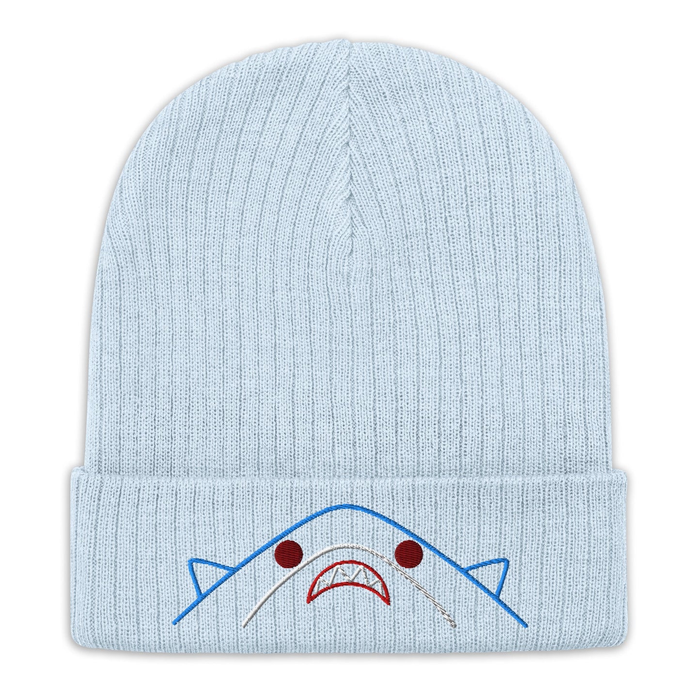 Kawaii Shark Ribbed knit beanie