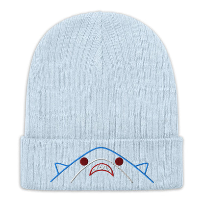 Kawaii Shark Ribbed knit beanie