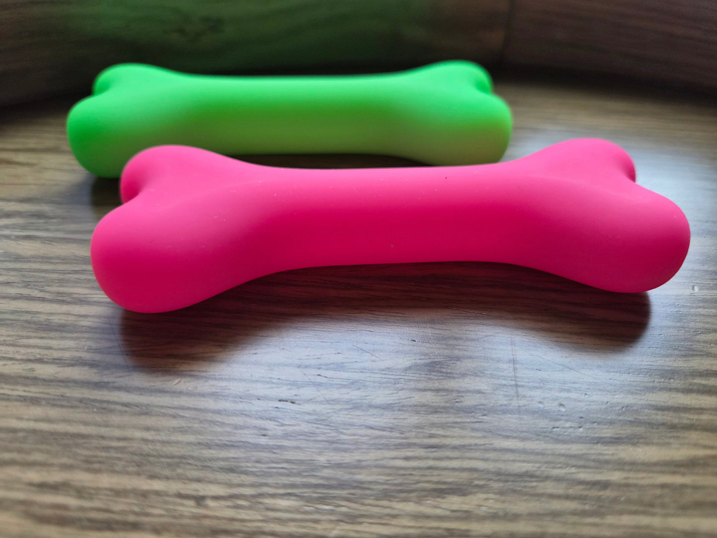 Soft Silicone Dog Bone Chew Toy – Stress Relief Chew for Humans (NEW COLORS)
