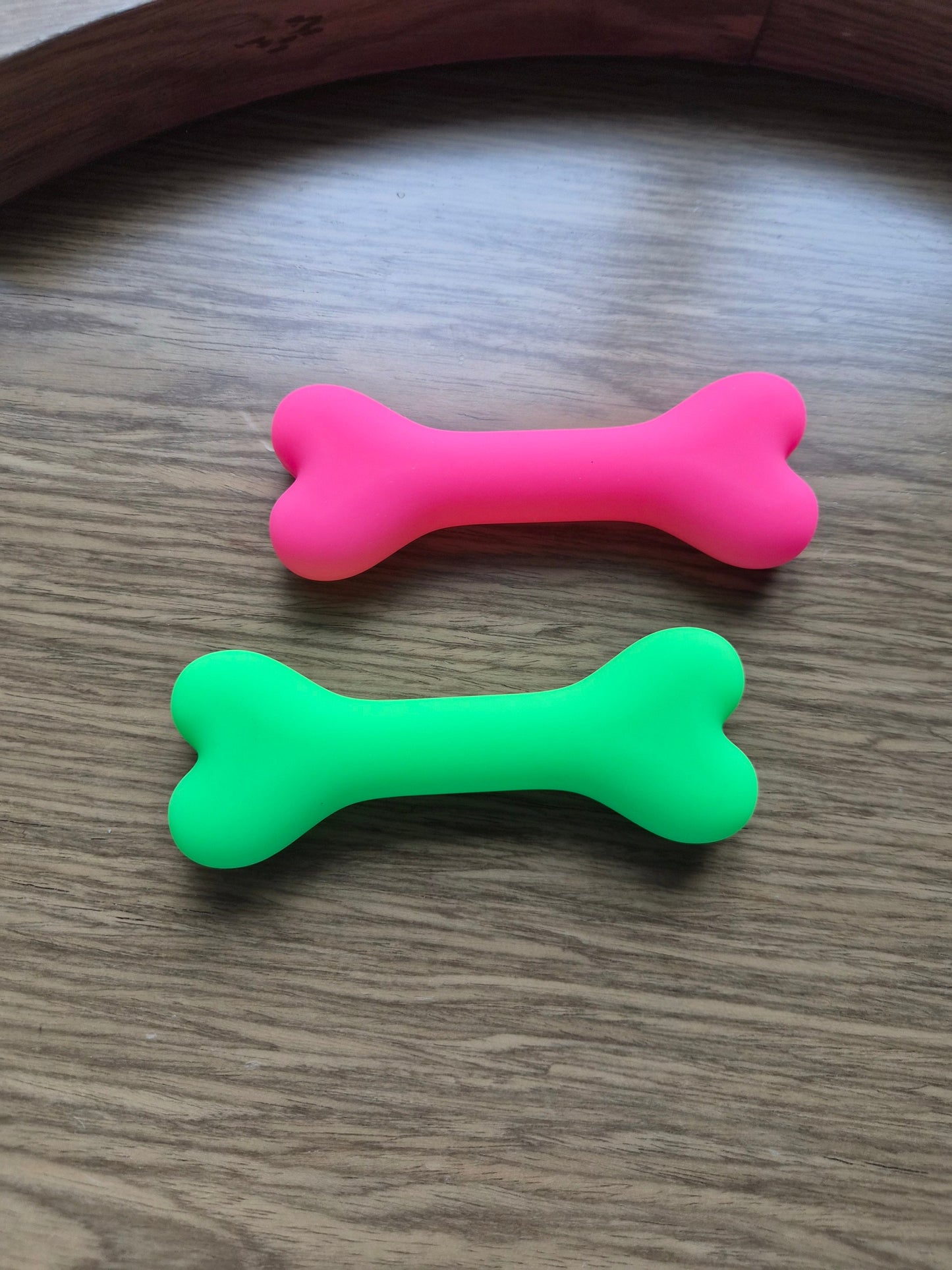 Soft Silicone Dog Bone Chew Toy – Stress Relief Chew for Humans (NEW COLORS)