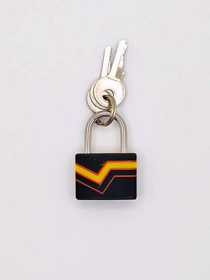Small Lock & Cover – Custom Kink Collar Lock, Keyed Alike Options, Glow & Pride Styles