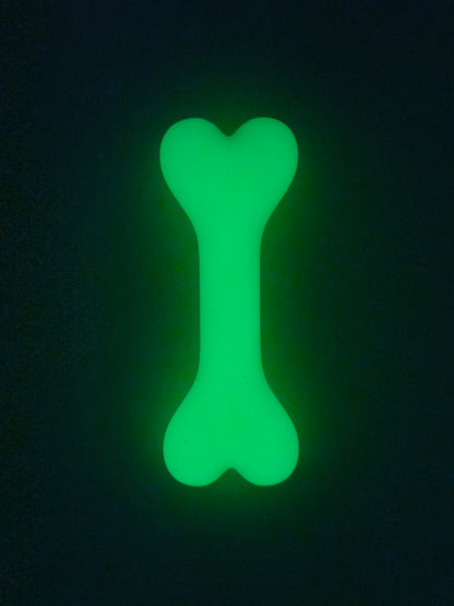 Soft Silicone Dog Bone Chew Toy – Stress Relief Chew for Humans (NEW COLORS)