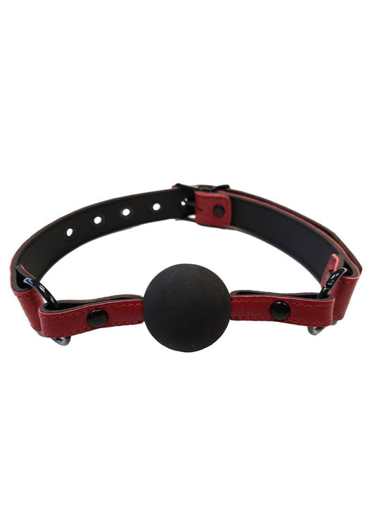 Adjustable Leather Ball Gag