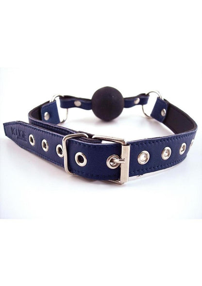 Rouge Leather Adjustable Ball Gag