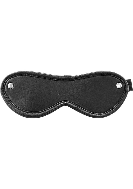 Leather Blindfold Eye Mask (Rouge)