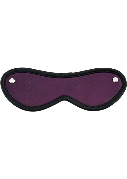 Rouge Leather Blindfold Eye Mask