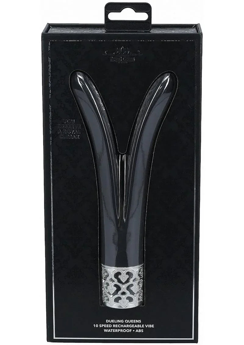 Dueling Queens Silicone Vibrator (Colors) - Puppy's Aesthetics