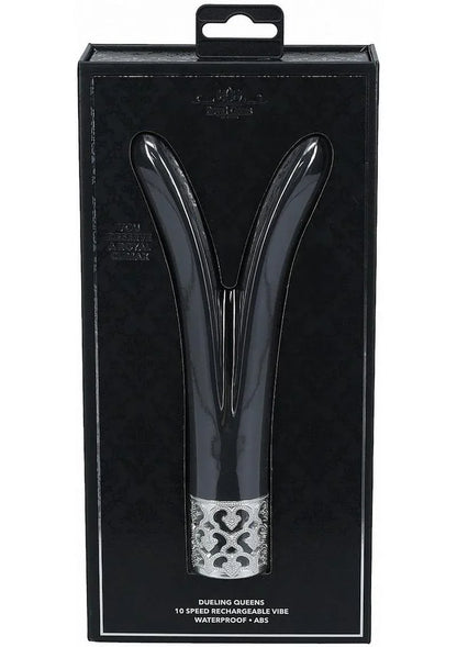 Dueling Queens Silicone Vibrator (Colors) - Puppy's Aesthetics
